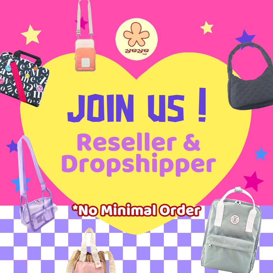 Registrasi New Reseller and Dropshipper Yeyebags