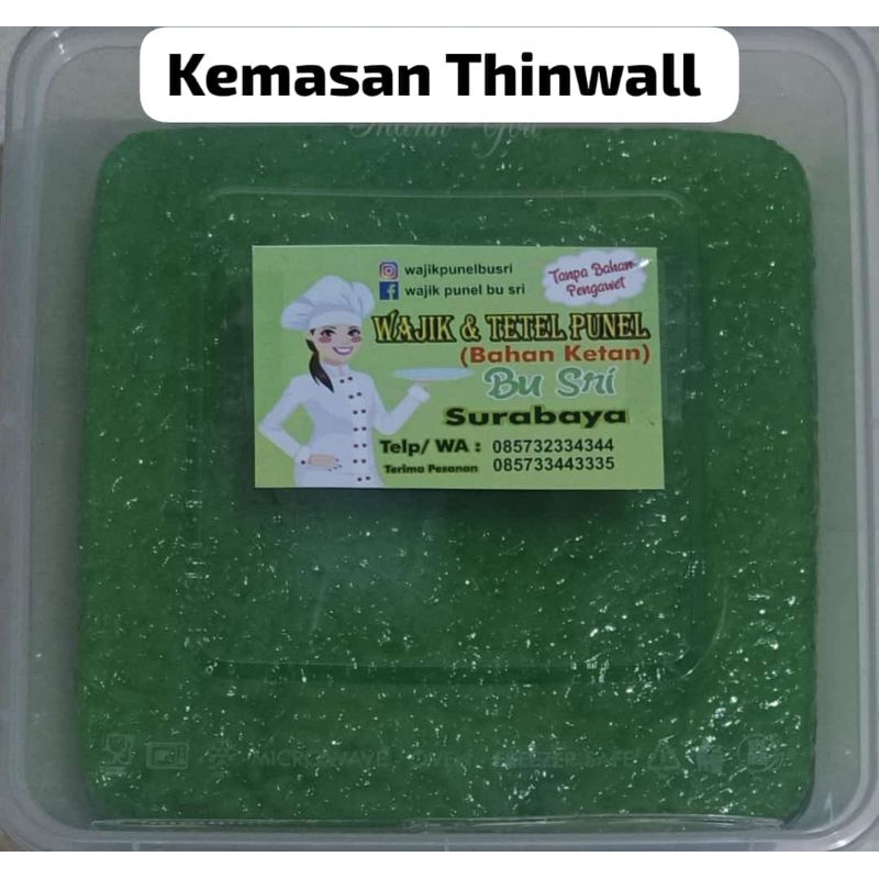 

Wajik Punel Bu Sri Preeorder