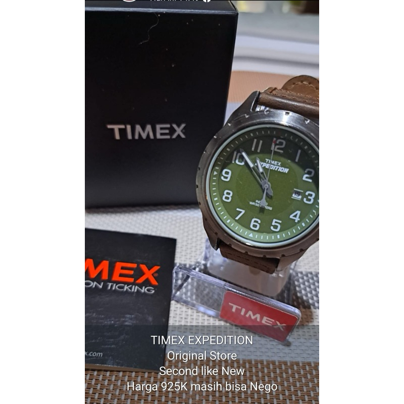 Jam Tangan TIMEX EXPEDITION second like new