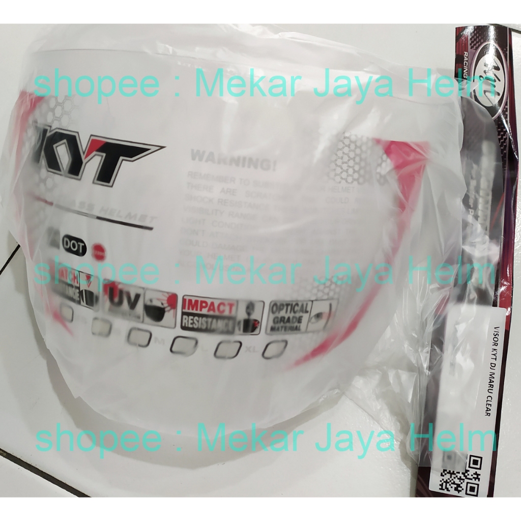 Kaca Visor helm ORIGINAL kyt dj maru / kyt galaxy / ink centro jet