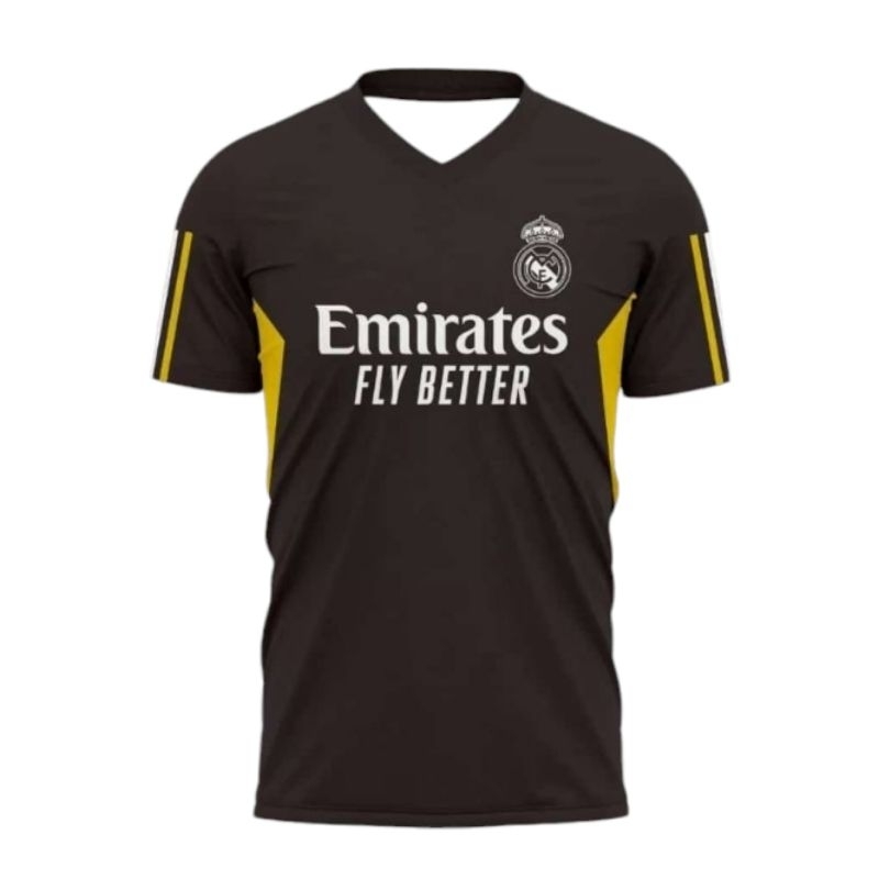 Jersey Bola Madrid Training 2023 2024 Full Printing