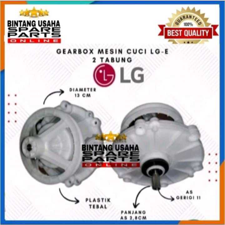 Gearbox Mesin Cuci LG Gerigi 11 / Gearbox LG WP-1060R 2 TABUNG