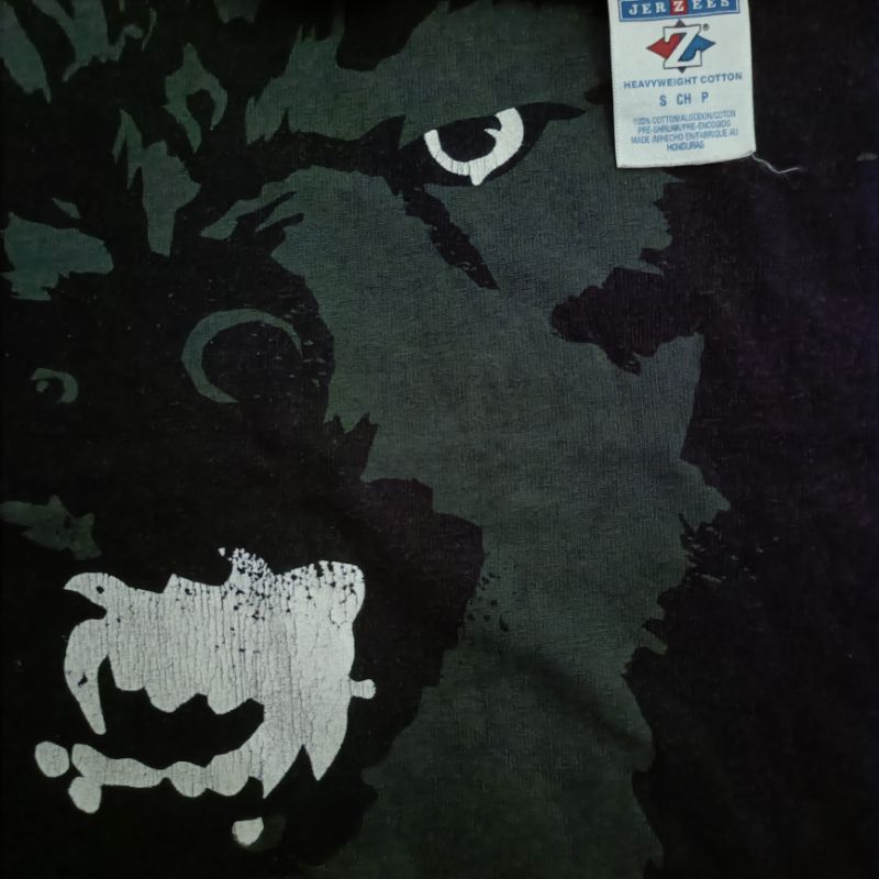 kaos band Bleeding through | tag jerzees ,S