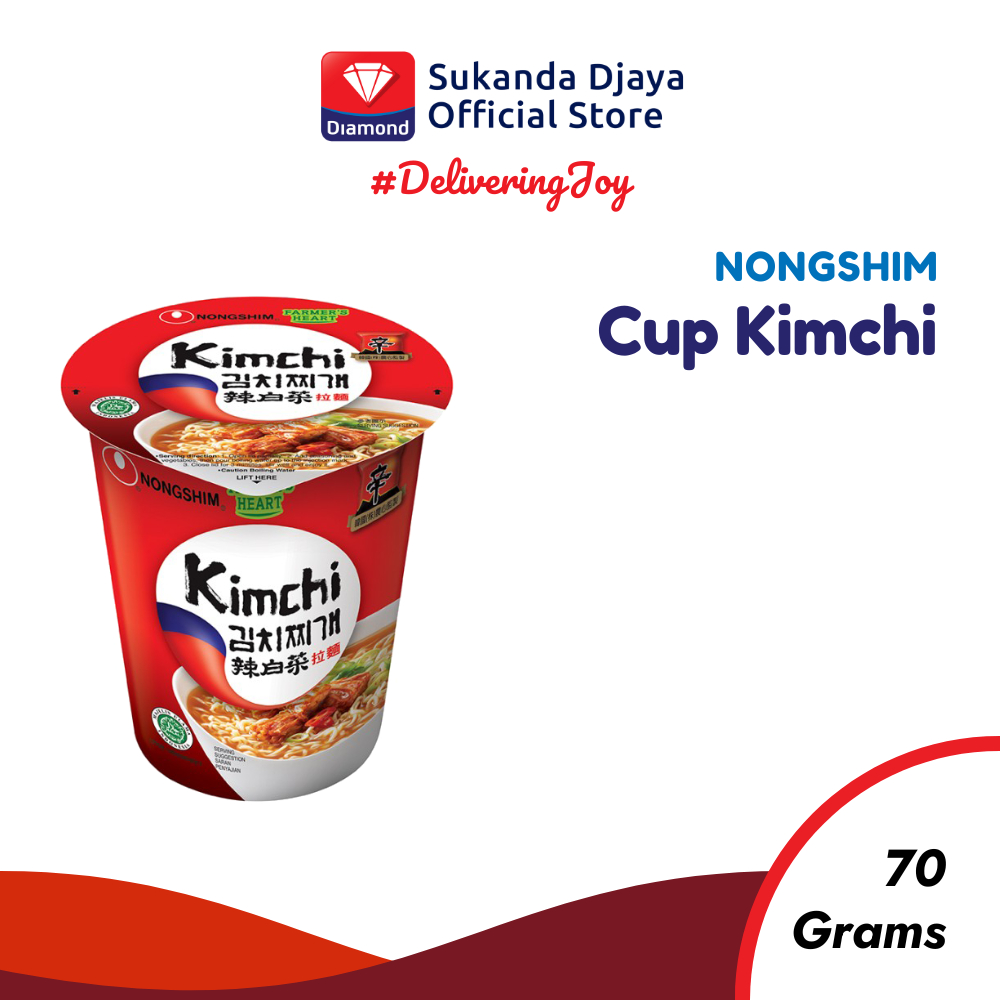 

Nongshim Mie Instan Cup Kimchi 70 Gr