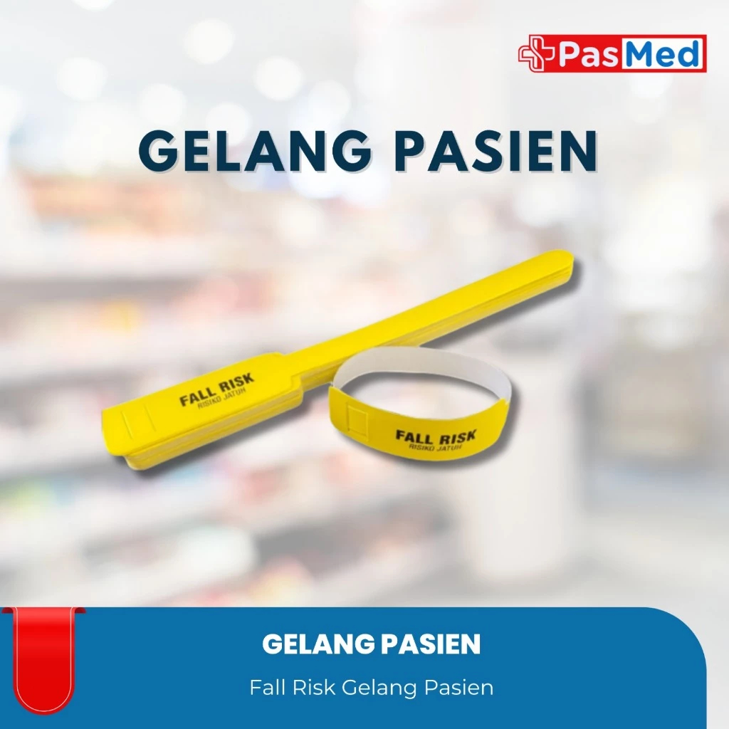 Gelang Pasien Fall Risk Kuning | Gelang Pasien Resiko Jatuh