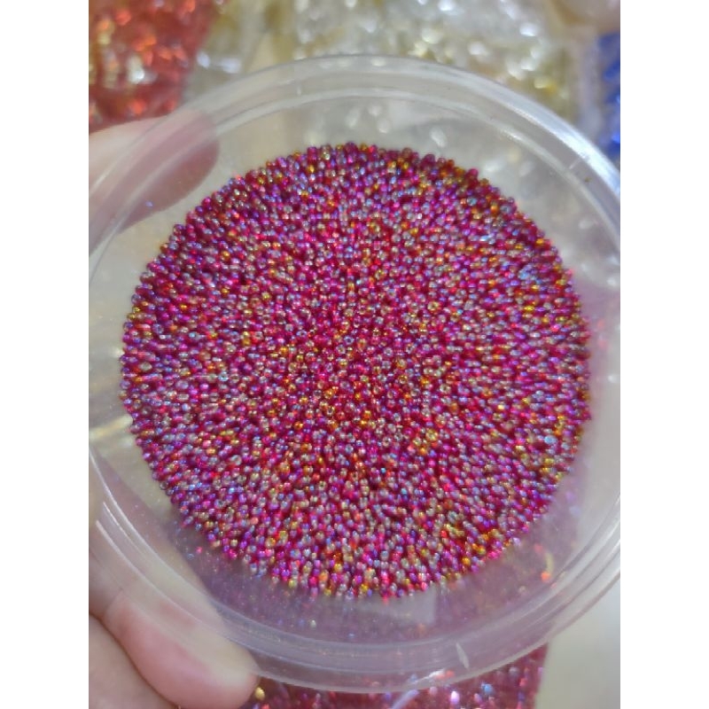 Payet pasir jepang ORI MGB serian pasir pelangi / Payet pasir/ Payet pelangi jepang