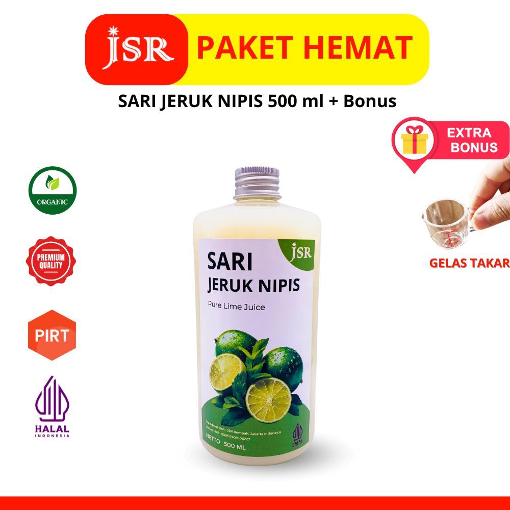 

JSR Rempah SARI JERUK NIPIS Murni Kemasan 500 ml