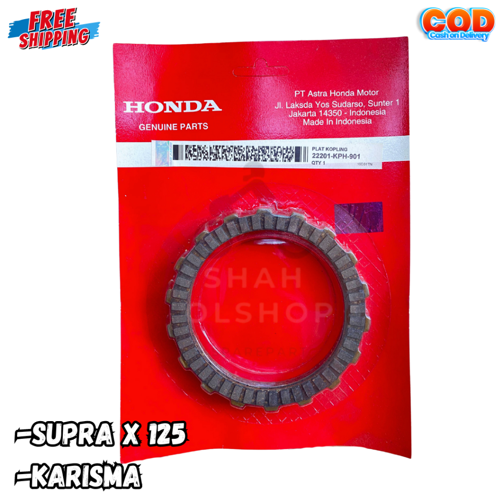 Kampas Kopling Karisma Supra x 125 KPH / Plat Kopling Kampas Kopling Supra X 125 Karisma Original