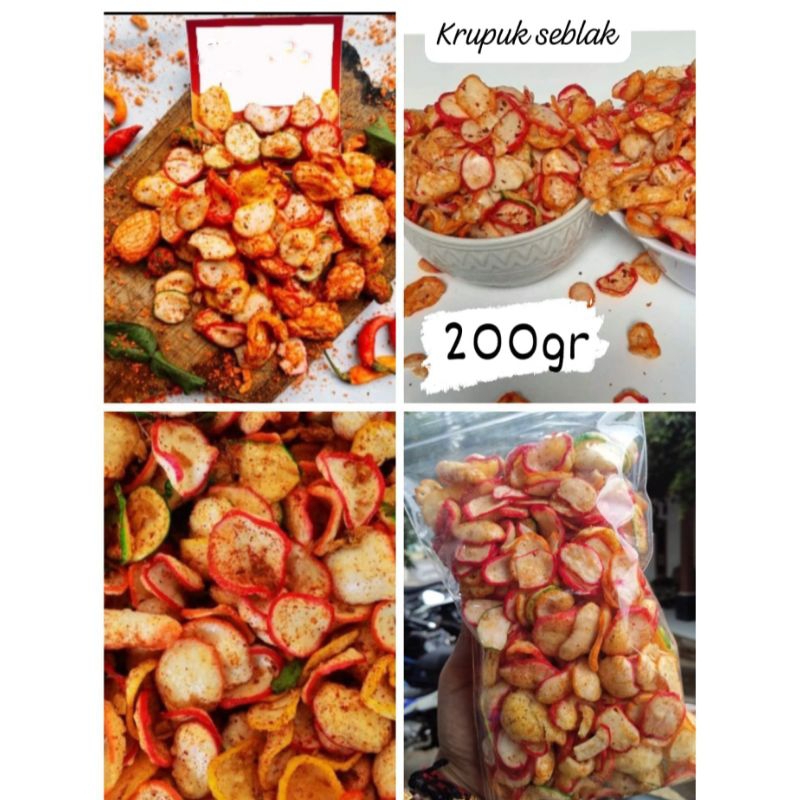 

Kerupuk Seblak Pedas Serba 10ribu