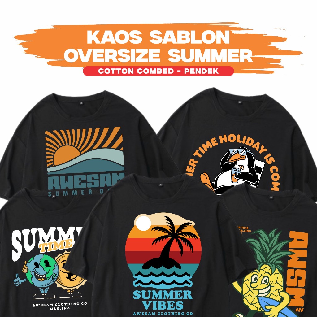 KAOS OVERSIZE SUMMER - AWESAM