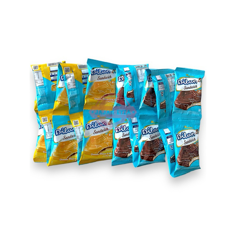 

garudafood dilan sandwich 3 in 1 renceng isi 10pcs