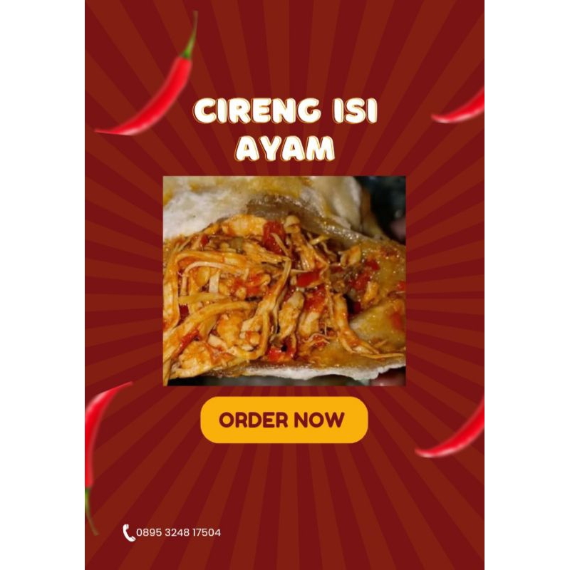 

Cireng Isi Ayam Suwir