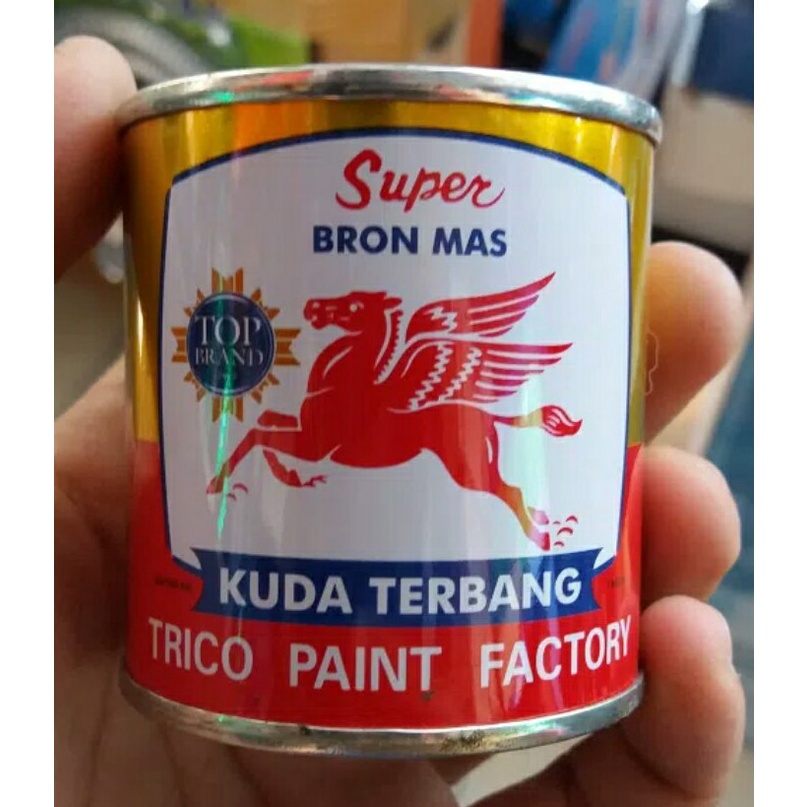 

CAT KUDA TERBANG GOLD EMAS TRICO PAINT KECIL 1