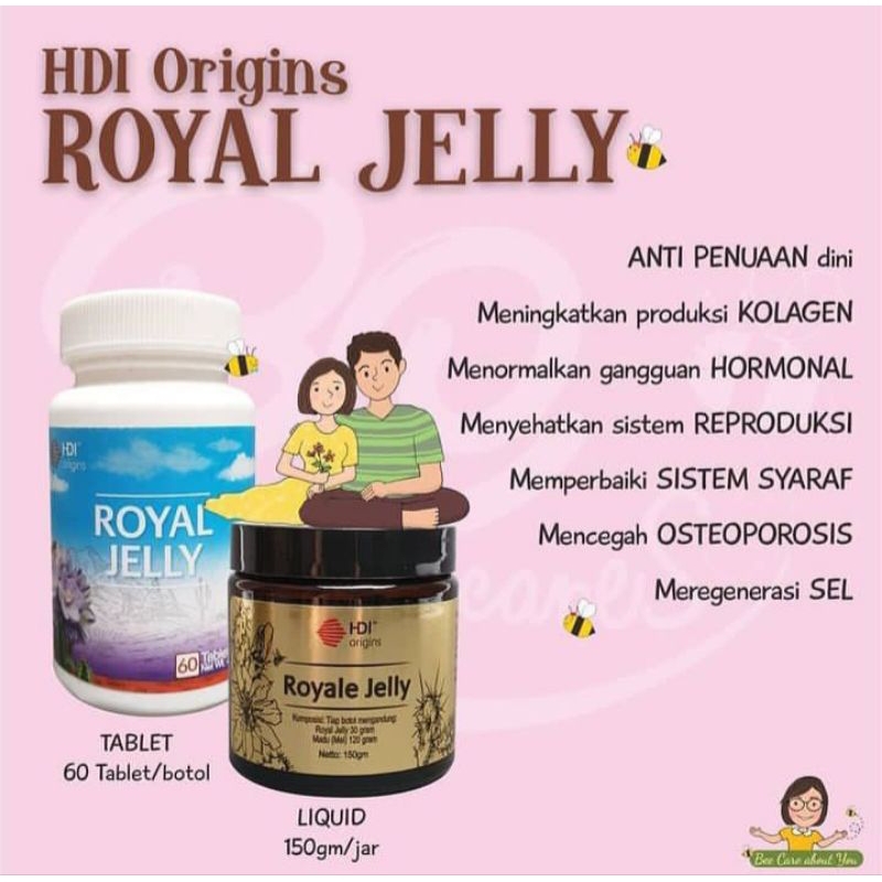 

royale jelly liquid /royal jelly tablet ori