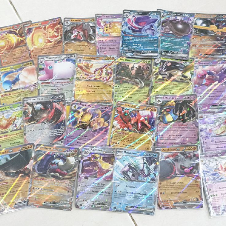 kartu Pokemon ori TCG Indonesia Seri EX satuan