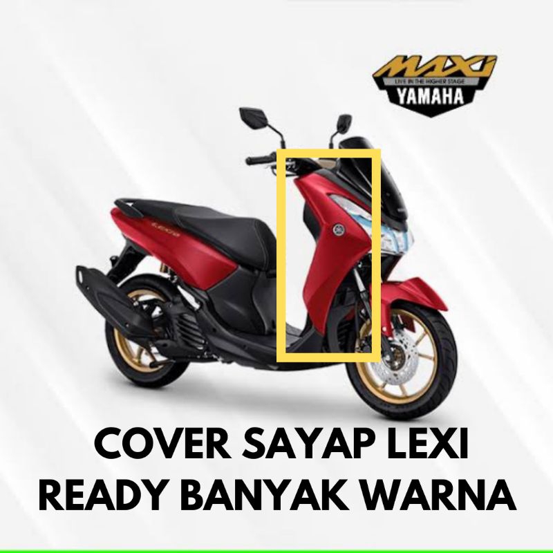 Yamaha Body Cowling Sayap Depan Kanan Kiri Lexi Lexy Original B3F-F8311-00 B3F-F8312-00