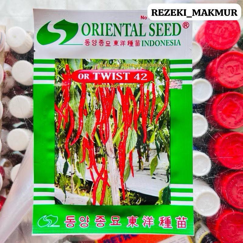 Benih Cabe Keriting OR Twist 42 10 Gram Oriental Seed Original