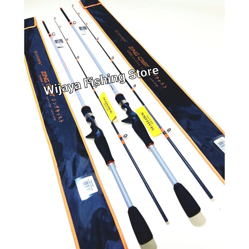 Joran Pancing BC Seahawk Zing Cast 180 198 CINCIN FUJI