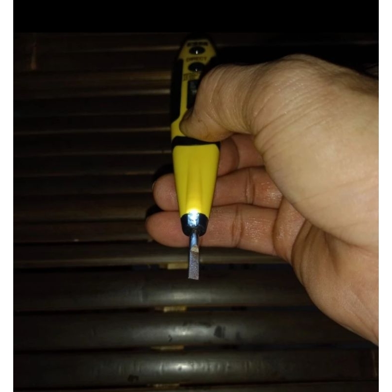 Tespen AC DC Digital Senter LED Mukti Fungsi