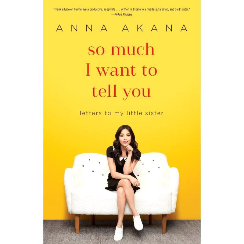 

BUKU ANNA AKANA : SO MUCH I WANT TO TELL YOU