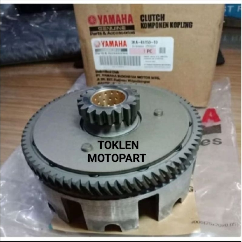 GIGI GENDENG/RUMAH KOPLING ASSY (3KA) RX-KING ORIGINAL YGP