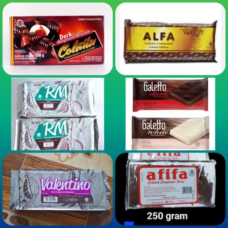 

COKLAT BATANG COLATTA, GALETTO , RM, CHOCC 168