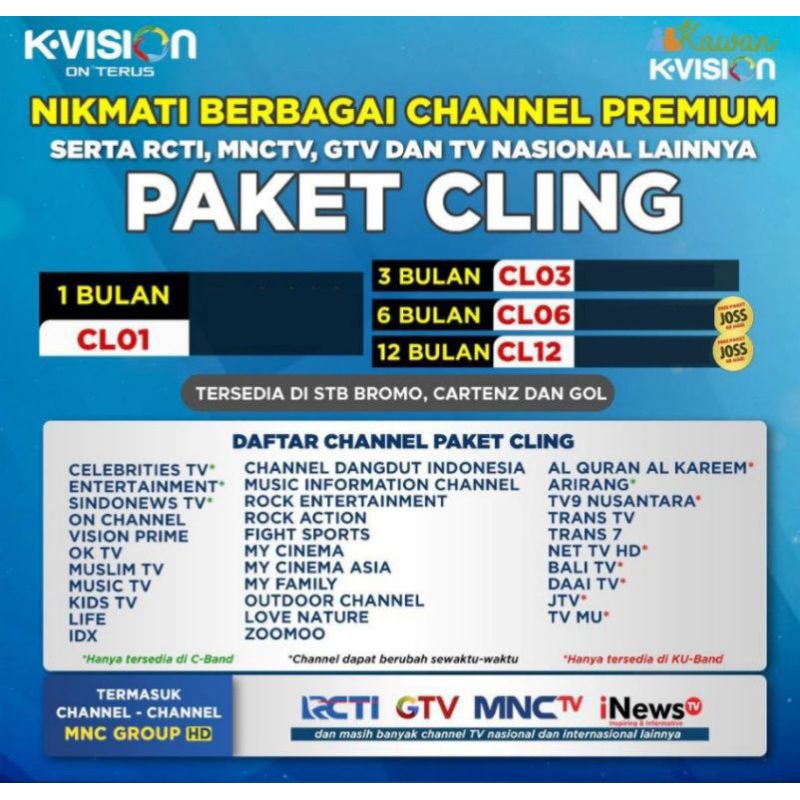 Kvision paket Cling 1 BLN