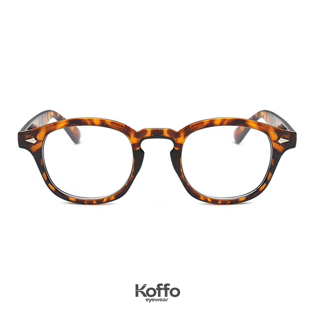 Koffo - Frame Kacamata Gaya Leopard - KENZO