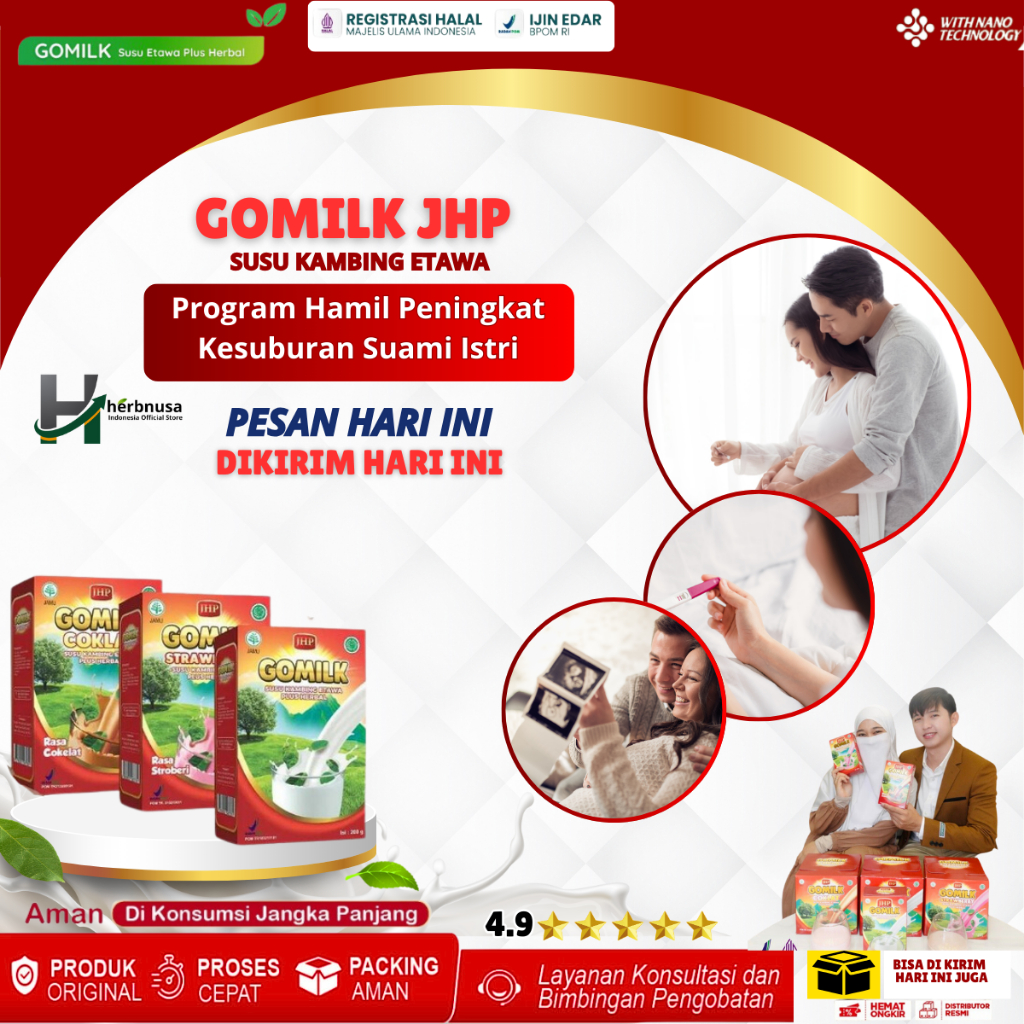 Susu Gomilk - Obat Penyubur Kandungan, Pengental sperma pria, Obat penambah sperma Dan Kesuburan Pri