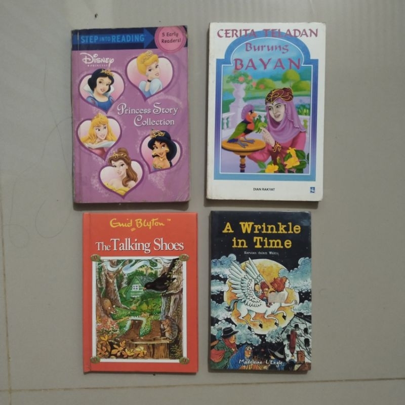 Buku Novel - Kisah Klasik; CERITA TELADAN Burung BAYAN, BUKAN PUTRI ANGSA, STORMSWEPT, TWO LOVELY HE