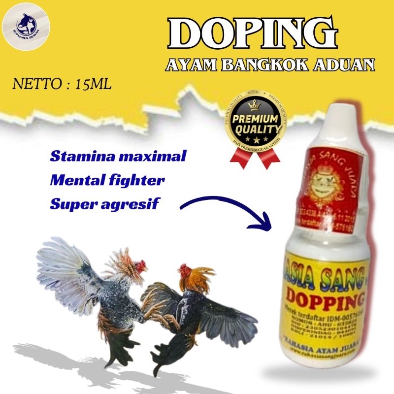 DOPING AYAM BANGKOK ADUAN SUPER AGRESIF MENTAL FIGHTR 15ML