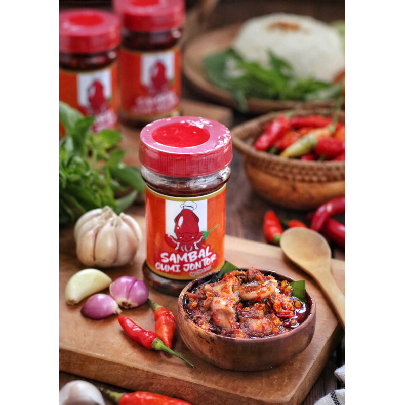 

Sambal cumi asin jontor by cik lena