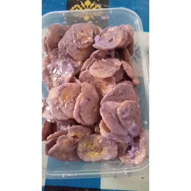 

Keripik pisang coklat lumer