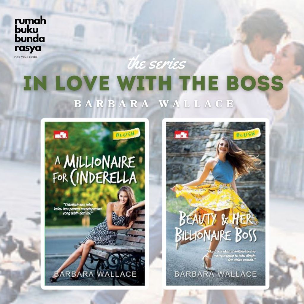 FULLSET MURAH In Love with The Boss Series by Barbara Wallace harlequin contemporer romance set buku