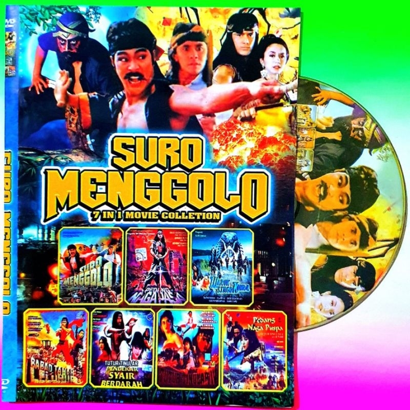 KASET KOLEKSI FILM SURO MENGOLO-FILM TUTUR TINULAR-KASET SILAT FILM INDONESIA-FILM KOLOSAL INDONESIA