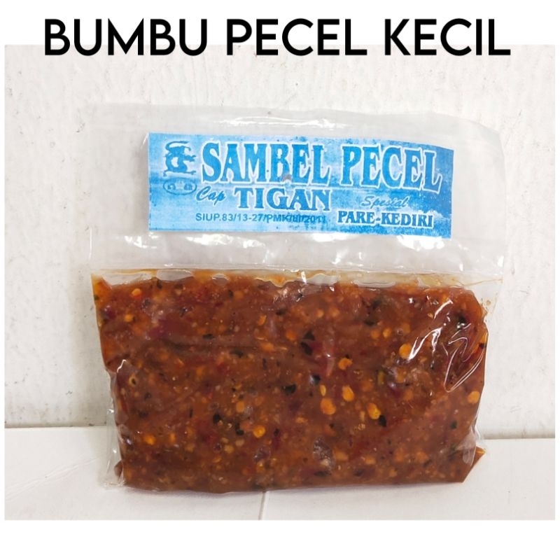 

BUMBU PECEL /SAMBAL PECEL KECIL ISI 3 BUNGKUS