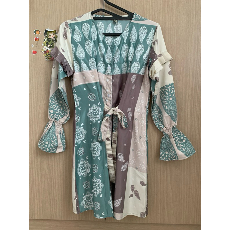 PL preloved vanilla hijab geulis baju couple lebaran couple sarimbit idul fitri ria miranda sale