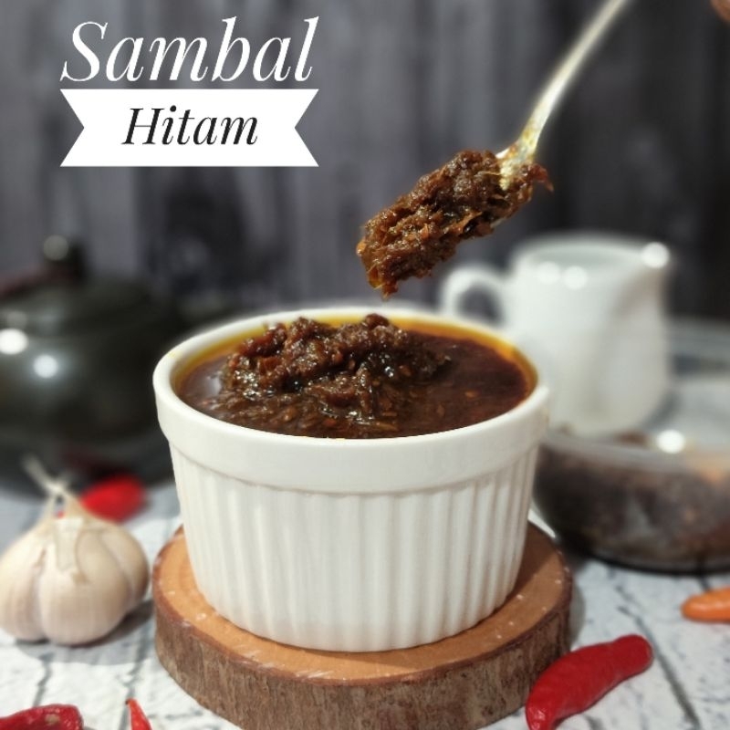 

Sambal bebek bumbu hitam madura ireng Rumahan Pedas Ukuran Botol 150ml Instant Siap Saji