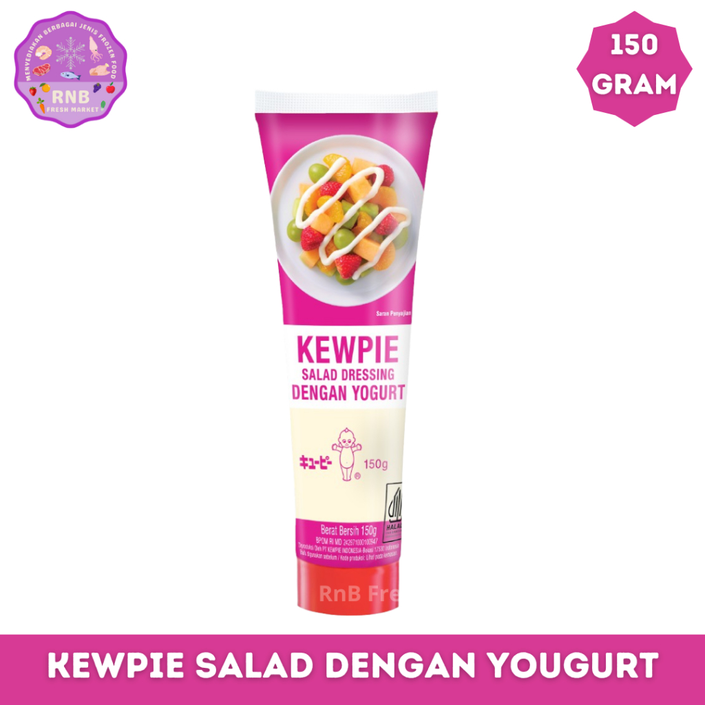 

Kewpie Salad Dressing Dengan Yogurt Netto 150 Gram
