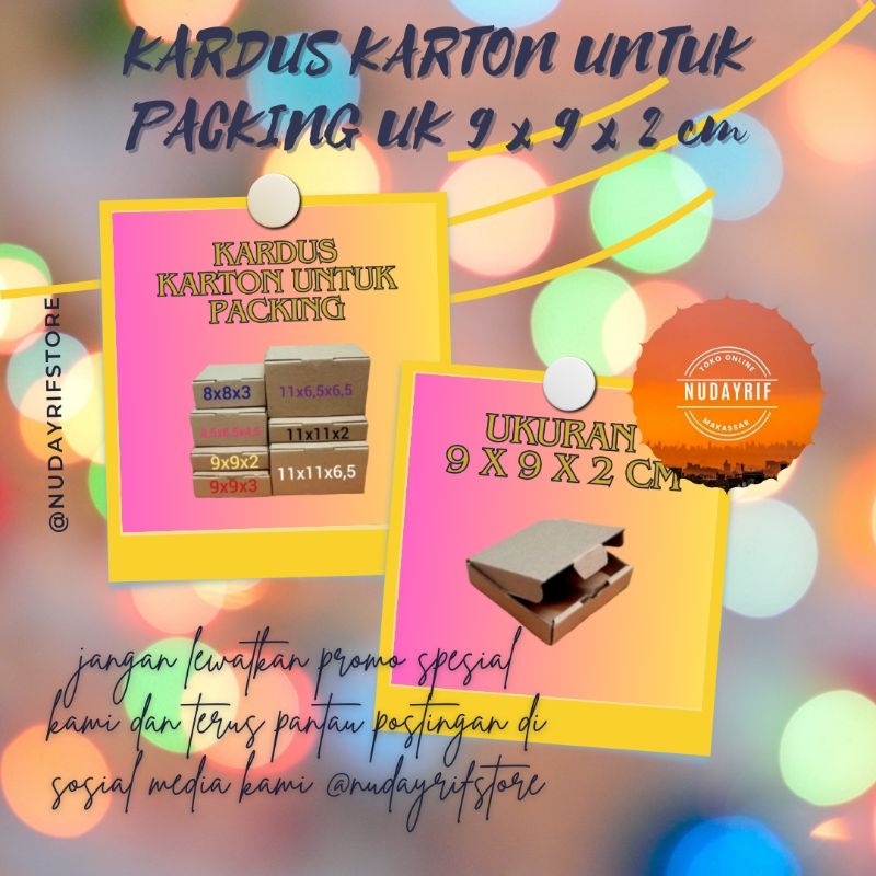 

P.03_KARDUS KARTON UNTUK PACKING UK 9 x 9 x 2 cm
