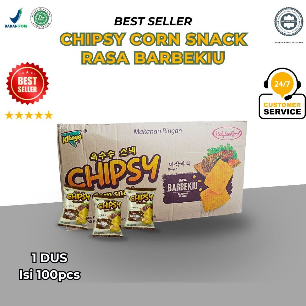 

GROSIR SNACK CHIPSY CORN SNACK | 100% HALAL | 1 DUS ISI 100PCS 1 DUS 1 RASA
