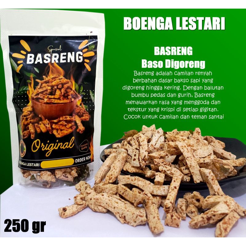 

Boenga Lesatari Food Basreng Pedas Gurih Daun Jeruk 250gr