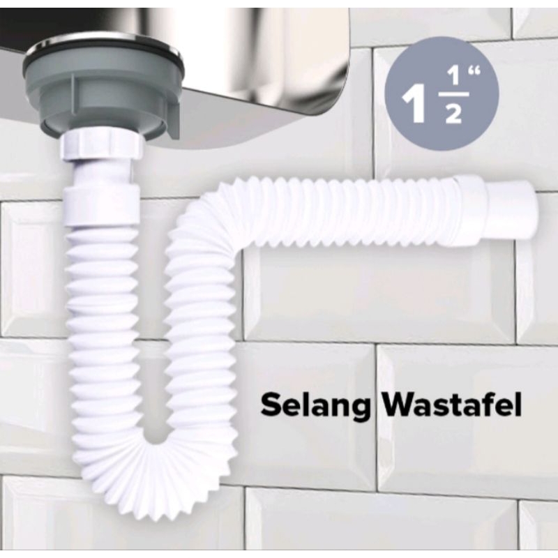 Selang tarik magic afur avur wastafel cuci piringSelang flexible  Selang wastapel Afur Avur Slang fl