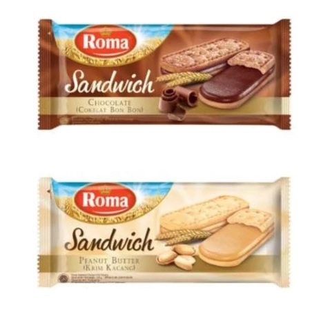 

ROMA SANDWICHI 189gr PEANUT BUTTER - CHOCOLATE