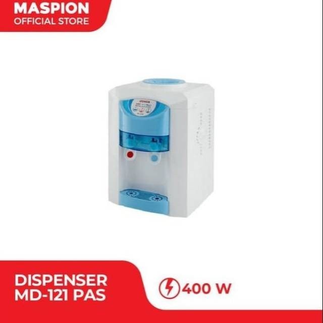 WATER DISPENSER MASPION MD-121 PAS NH / DISPENSER MEJA NORMAL HOT / DISPENSER MASPION MD121PAS
