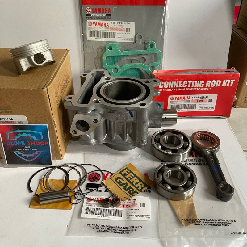 blok seher xeon Rc 125 +stang seher komplit bering +top set + sil klep xeon gt 125 1LB