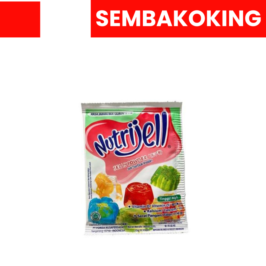 

NUTRIJELL JAMBU BIJI 15GR GUAVA