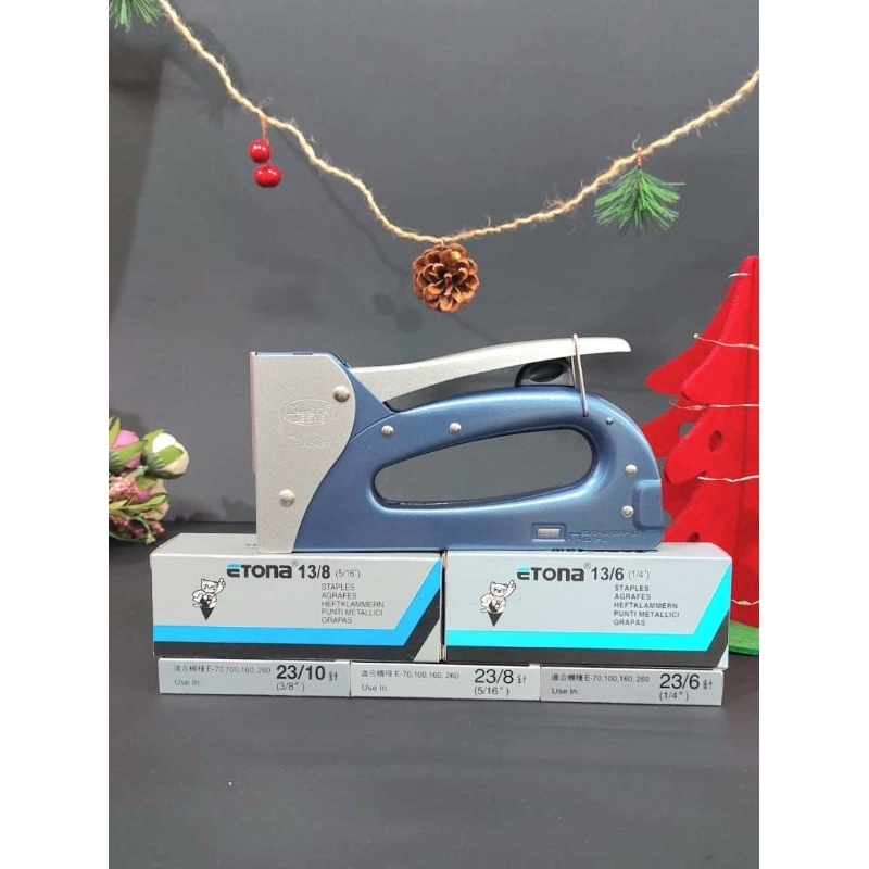 

Baru Stapler Tembak Guntacker/ Tekker Kw-Trio 85136 / 18513 Tacker, Bonus Isi 1 Bar Terpisah
