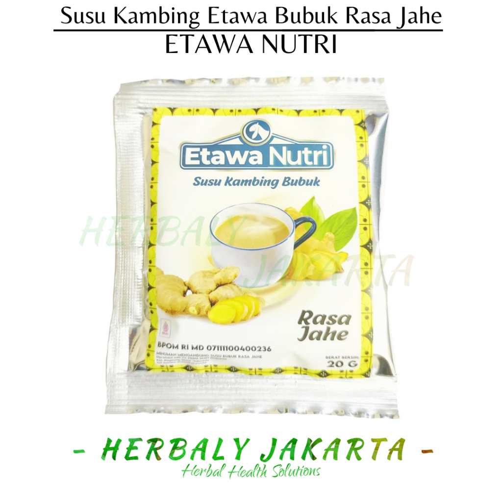 

Etawa Nutri Susu Kambing Etawa Bubuk Rasa Jahe Kaya nutrisi dan baik untuk kesehatan