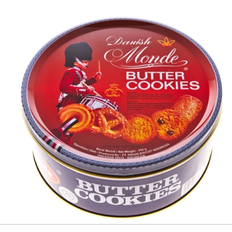 

Monde Butter Cookies Blue kaleng 454 gram